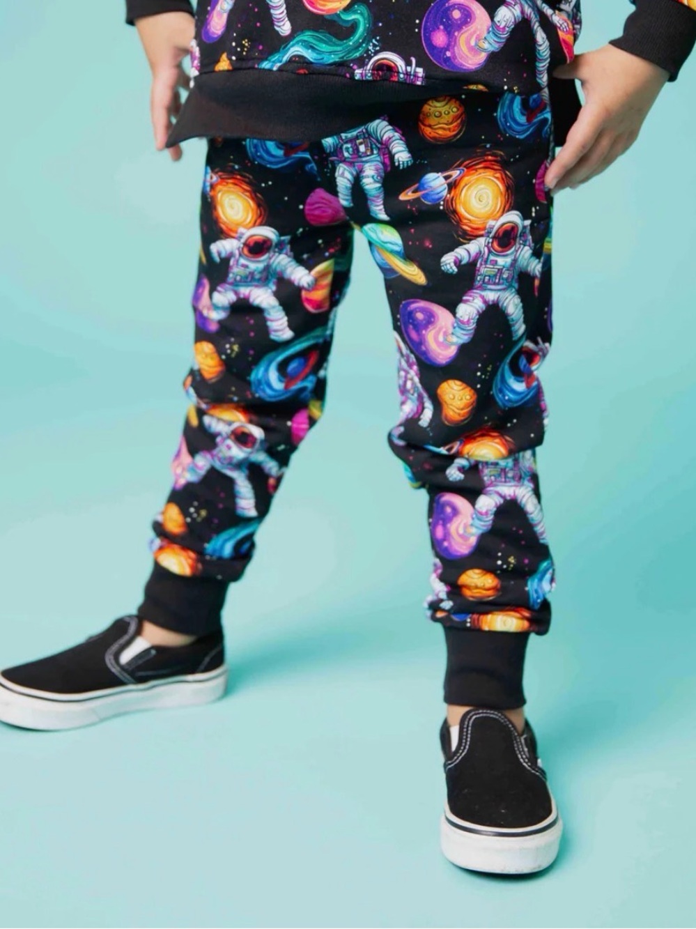 Bums & Roses Toddler Zero Gravity Multi-Color Natural Bamboo Joggers Size 4T